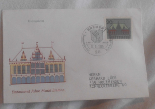 Bund fdc 425 - mi.-nr.,