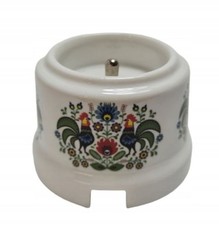 Retro Steckdose Antik Keramik