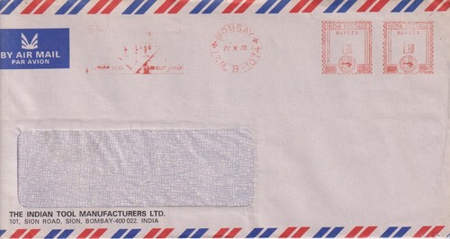 Indien briefe freistempel - indien,,