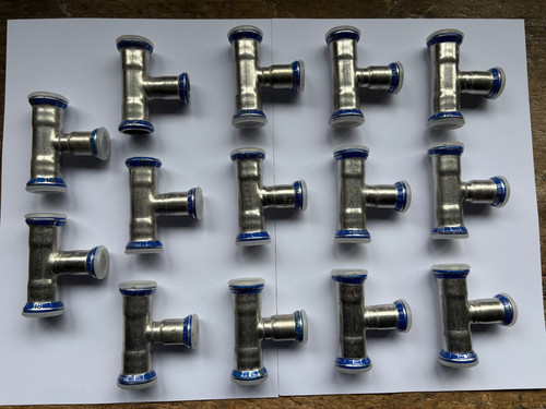 14x geberit mapress edelstahl - 14x,
