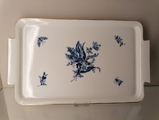 Meissen großes Tablett blaue