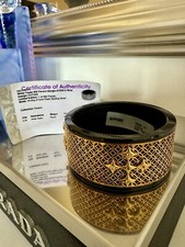 Topas Gold Silber limitierte Auflage 1/390 Armreif! raritat!