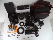 PORST "compact reflex OC" Body + viel Objektive & Zubehör Spiegelreflex Foto