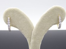 BRILLANT CREOLEN IN 750 / 18 K