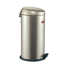 Wesco Mülleimer Capboy Maxi Neusilber 22 Liter Abfallsammler Müllsammler