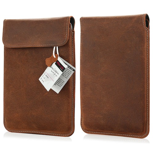 Echt leder ebook reader hülle - leder,