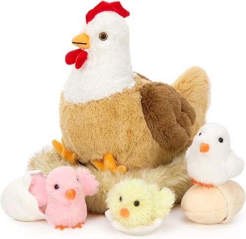 Huhn kuscheltier set 36cm - kuscheltier, xxl