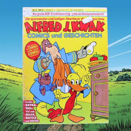 Alfred kwak comic magazin 8 - alfred, j