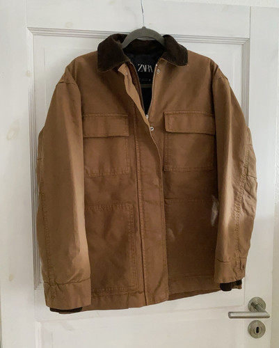 Zara steppjacke braun - zara,