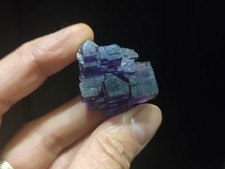 22g lila Fluorit aus Xinjiang