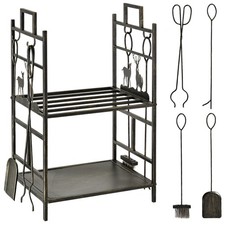 Kaminholzständer mit