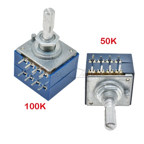 50k 100k potentiometer - 50k/100k,