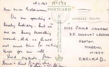 FAMILIENGESCHICHTE - POSTKARTE - GOLDMANN - EGGE WOODWAY HALBMOND KENTON