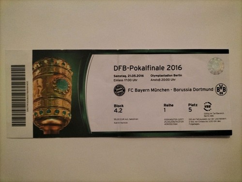 Sammler ticket dfb - sammler, dfb-pokal