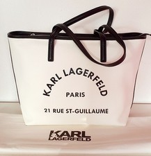 Karl Lagerfeld Handtasche Shopper ORIGINAL / LEDER /  RAR OVP 366EUR UNGETRAGEN 
