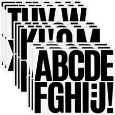 Buchstaben Aufkleber Groß