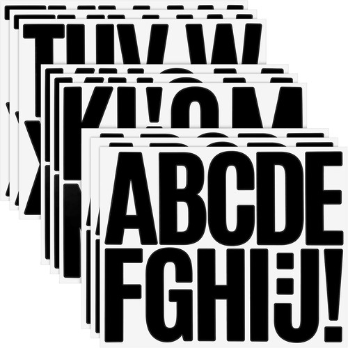 Buchstaben aufkleber groß - aufkleber,