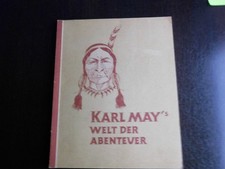 Sammelbilder album  Karl May´s Welt der Abenteuer 1950 v, Biox