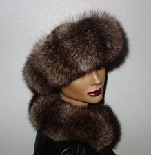 Luxus Pelz Stirnband Sky Band Waschbär Fell Kragen Winter Schal Real Raccoon Fur