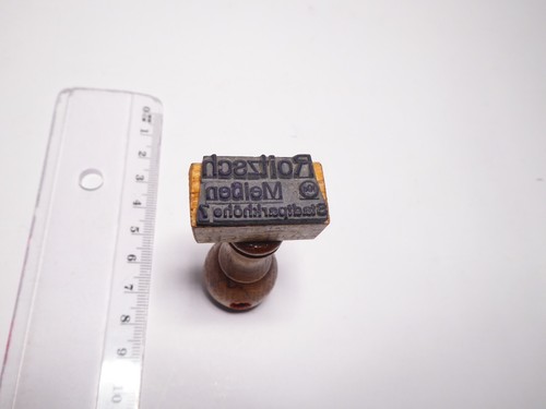 Alter holzstempel - alter,