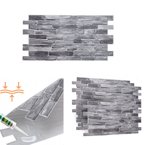 Steintapete wandpaneele 96x48 - wandpaneele,