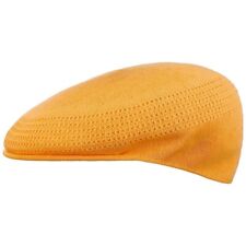 KANGOL®ORIGINAL 504 VENTAIR CAP FLATCAP SCHIEBERMÜTZE MÜTZE KAPPE ORANGE KUMQUAT