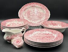 England Ironstone Speiseservice Royal Tudor 6 Pers. #KA135