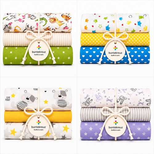 Stoffpaket 22 x 50 cm - ,