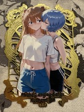 Girl Party| Waifu Card Goddess Story Metal Card/ Metallkarte / Asuka Ayanami