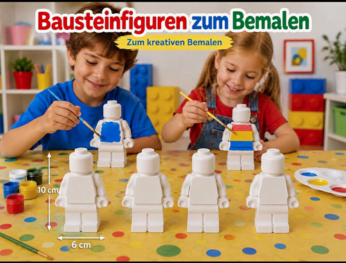 Baustein figuren zum bemalen - figuren,