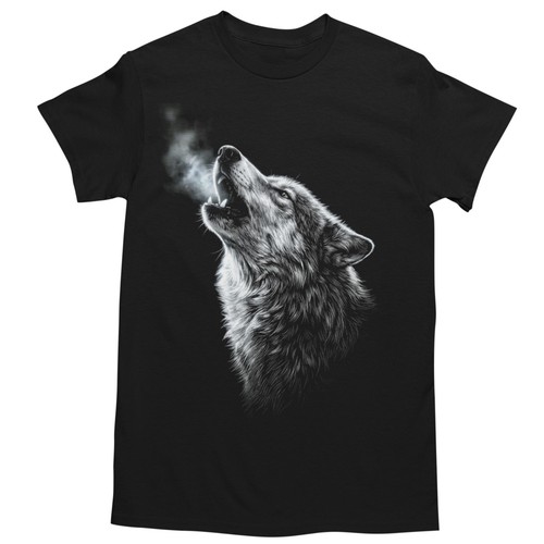 Wolf shirt herren - herren, heulender