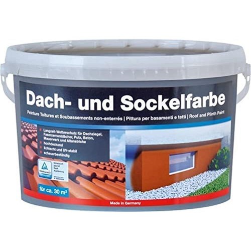 Dach und sockelfarbe - und,