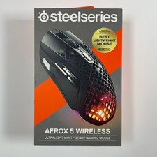 SteelSeries Aerox 5 Wireless - Holey RGB Gaming Maus - Ultraleicht 18K