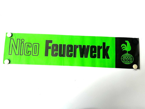 Nico feuerwerk poster - feuerwerk,