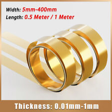 Messingfolie Messingplatte Messing Streifen Band Rolle Platte 0.01mm-1mm Dicke