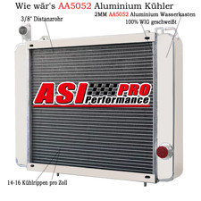 Aktualisiert 4 Reihen Aluminum