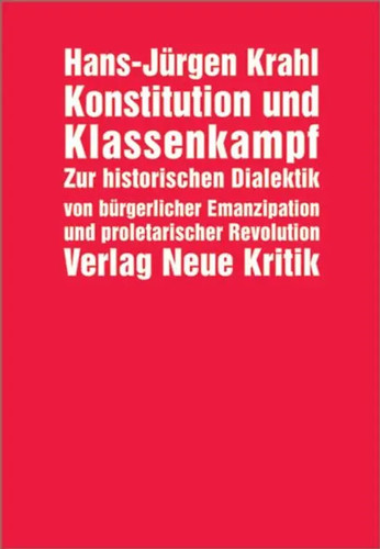 Konstitution und klassenkampf - konstitution,