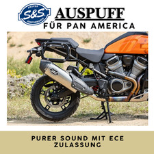 Harley Pan America Auspuff von