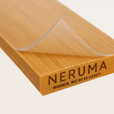 Tischfolie PVC Tischmatte Transparent Schutzfolie Tischdecke Wasserdicht 2mm