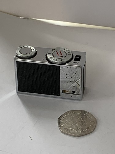 Vintage sony icr 120 miniatur - sony, icr-120