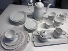 HUTSCHENREUTHER Viktoria Verbena Kaffee & Kuchenservice für 8 Pers. Rose Gold