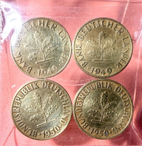Pfennig 1949 f - 4x, 1949.f