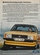Ford Taunus TC - Reklame
