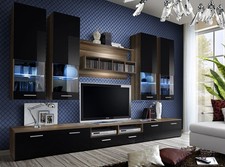 Wohnwand Schrankwand TV Rack
