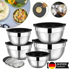 5er set Edelstahl Schüssel