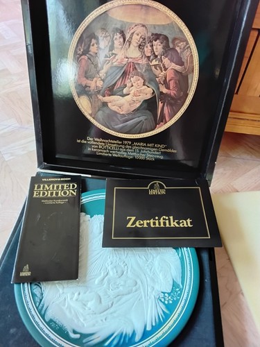 Weihnachtsteller 1979 maria - weihnachtsteller,