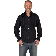 Herren-Kostüm Rüschenhemd