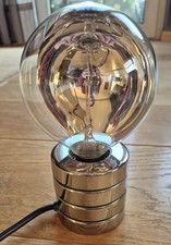 beisl kleine Tischlampe 70er MCM Chrom Leuchte