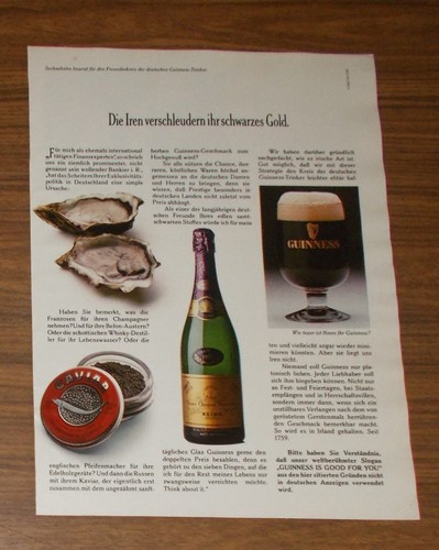 Seltene werbung guinness - seltene,