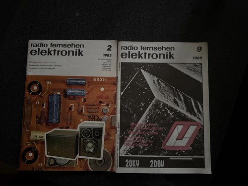 Radio fernsehen elektronik ddr - radio,